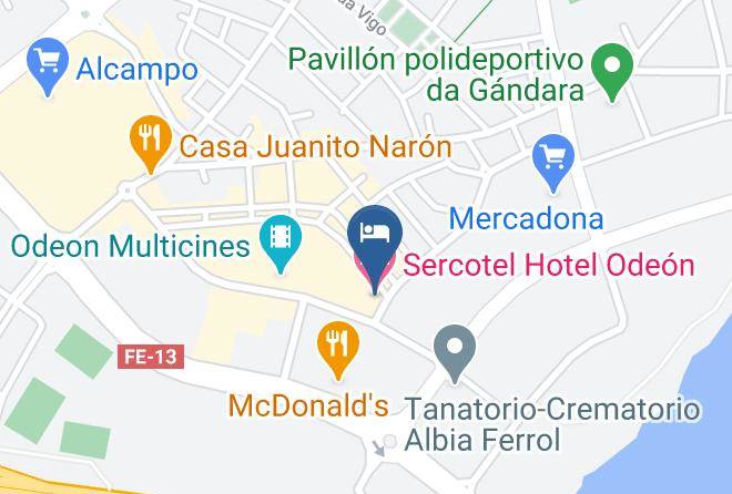 Auna - Sercotel Hotel Odeon Maps