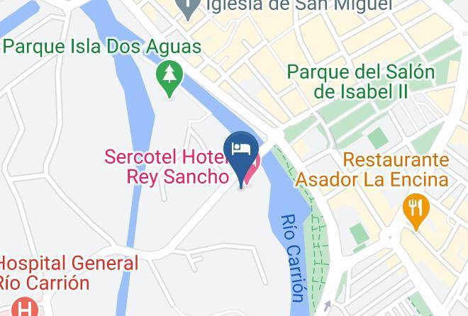 Palencia - Sercotel Hotel Rey Sancho Maps
