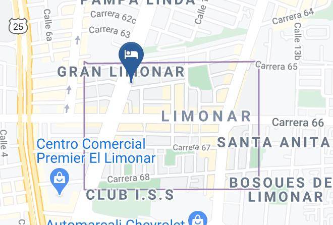 Cali - Hotel Toscana Plaza Maps