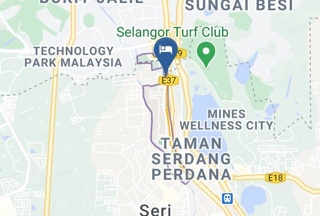 Petaling - Serdang Business Hotel Maps