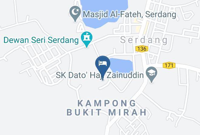 Bandar Baharu - Serdang Lake View Resort Maps