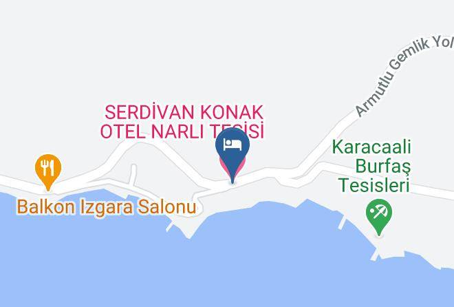 Gemlik - Serdivan Konak Otel Narli Tesisi Maps