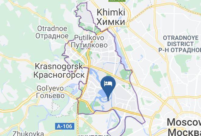 Moscow - Serebryany Bor Hotel Maps