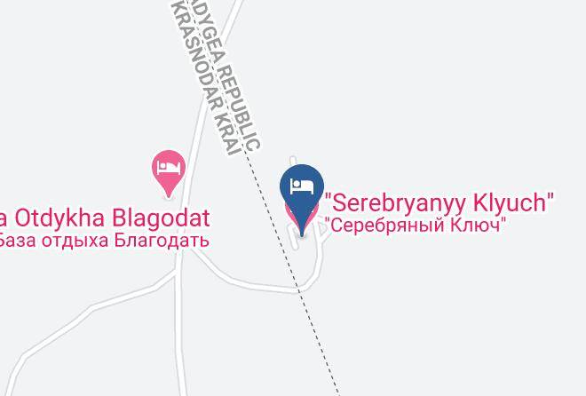 Apsheronsky District - Serebryanyy Klyuch Maps