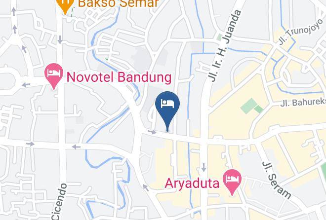 Bandung - Serela Merdeka Hotel Maps