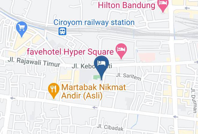 Bandung - Serela Waringin Hotel Maps