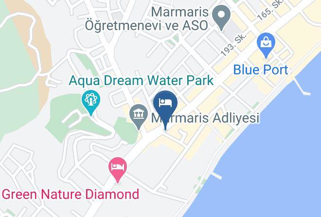 Marmaris - Seren Sari Hotel Maps