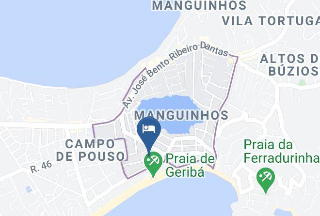 Serena Hotel Boutique Map