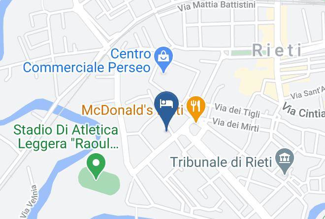 Rieti - Hotel Serena Maps