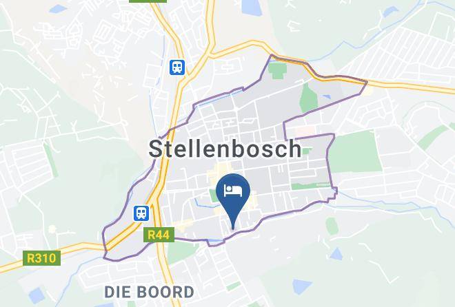 Cape Winelands - Serenahof Maps