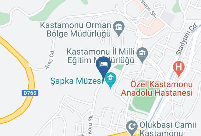 Kastamonu Saraclar - Serender Park Otel & Restaurant Maps