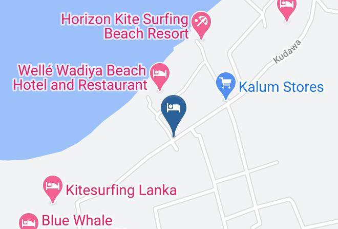 Kurunegala - Serendib Kitesurf Resort Maps