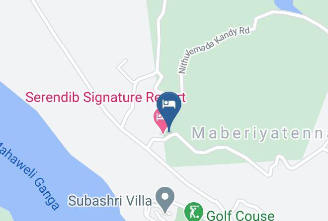 Kandy - Serendib Signature Resorts Maps