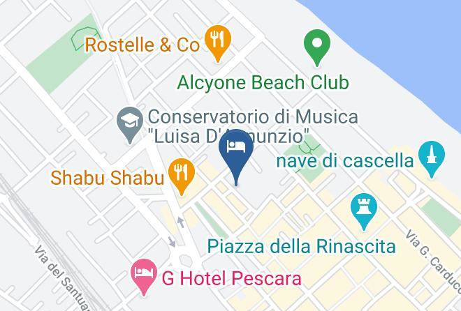 Pescara - Serendipity B&b Pescara Maps