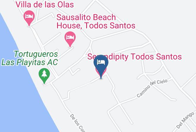 La Paz - Serendipity Todos Santos Maps