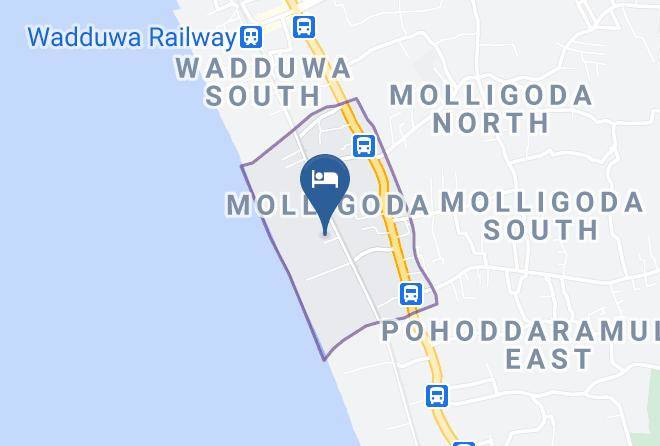 Colombo - Serendiva Beach Hotel Maps