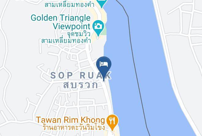 Amphoe Chiang Saen - Serene At Chiang Rai Hotel Maps