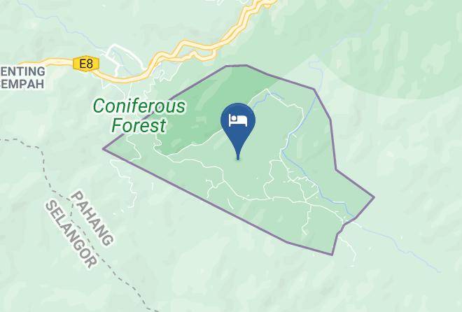 Bentong - Serene Resort & Training Centre Janda Baik Bentong Pahang Maps