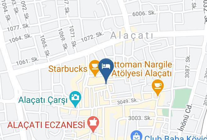 Cesme - Beyaz Kapi Boutique Hotel Alacati Maps