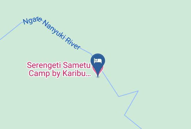 Serengeti Sametu Camp By Karibu Camps & Lodges Map - Mara - Serengeti