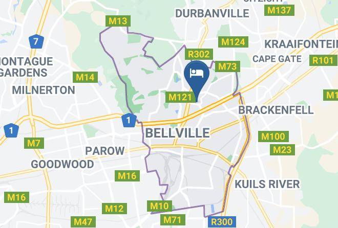 City Of Cape Town - Serengeti Self Catering Units Maps