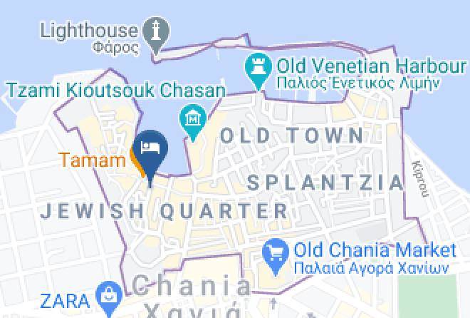 Khania - Serenissima Boutique Hotel Maps