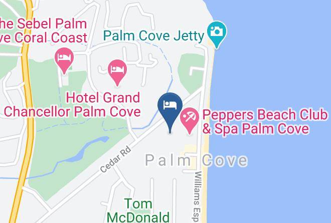 Cairns - Serenity At The Beach Maps