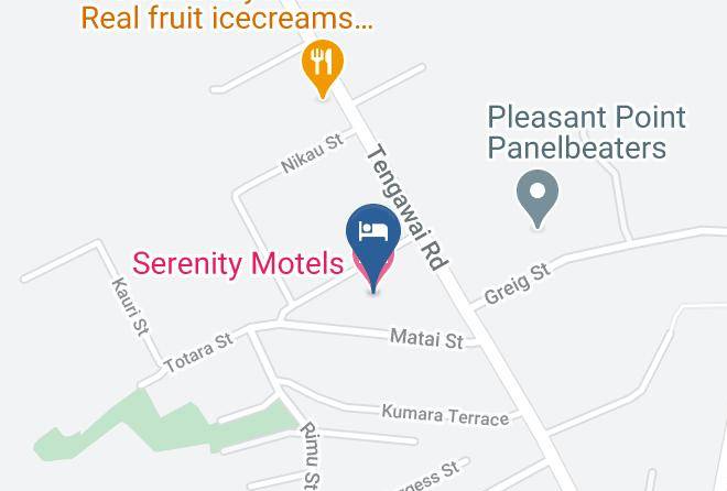 Timaru - Serenity Motels Maps