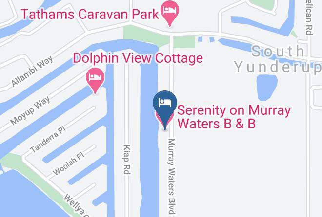 Murray - Serenity On Murray Waters B & B Maps