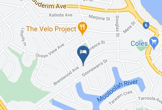 Sunshine Coast - Serenity Retreat Mooloolaba Maps
