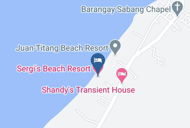 Leyte - Sergi's Beach Resort Maps