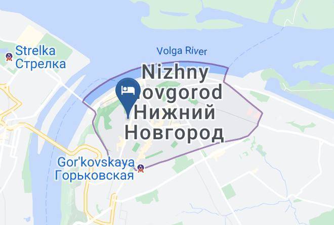 Nizhniy Novgorod - Sergievskaya Hotel Maps