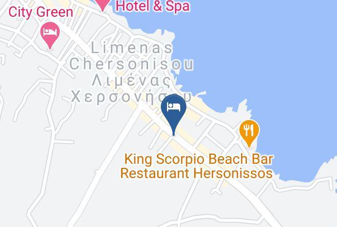 Iraklion - Sergios Hotel Maps
