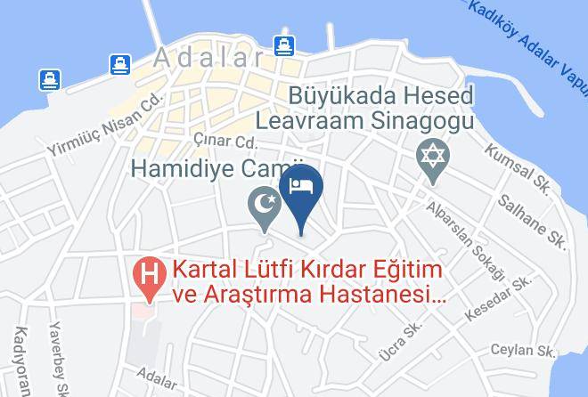 Adalar - Serguzest Otel Buyukada Maps