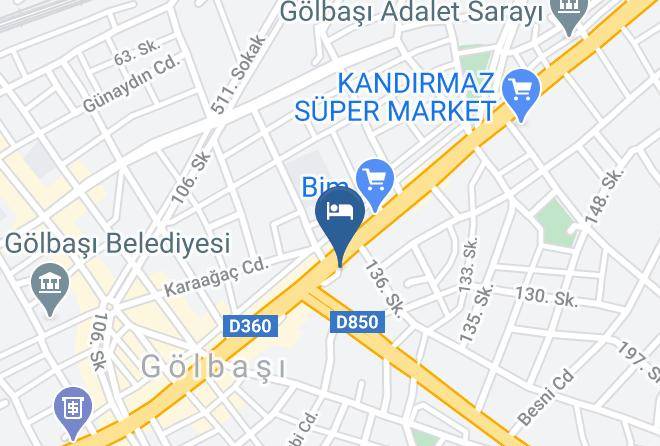 Golbasi - Serhat Otel Maps