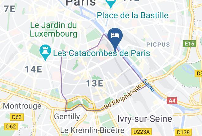 Paris - Serhr Orfea Paris Austerlitz Maps