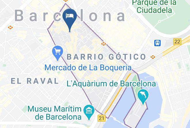 Barcelona - Serhs Hotel Del Port Maps