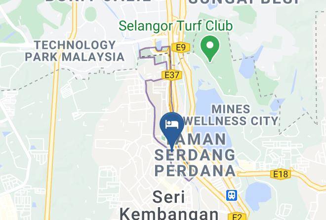 Petaling - Seri Kembangan Star Hotel Maps