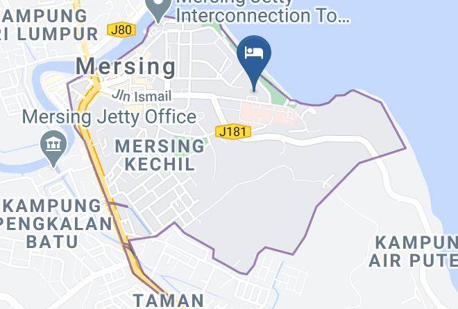 Daerah Mersing - Seri Malaysia Mersing Maps