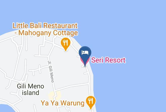 North Lombok Regency - Seri Resort Maps