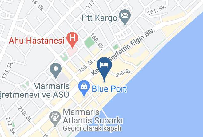 Marmaris - Serin Hotel Maps