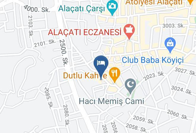 Cesme - Serin Konak Alacati Maps