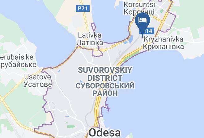 Odesa - Serogodskogo Maps