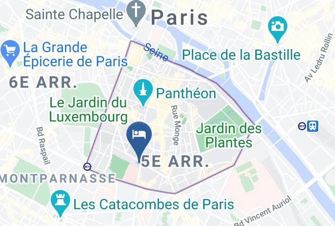 Paris - Hotel Serotel Lutece Paris Maps