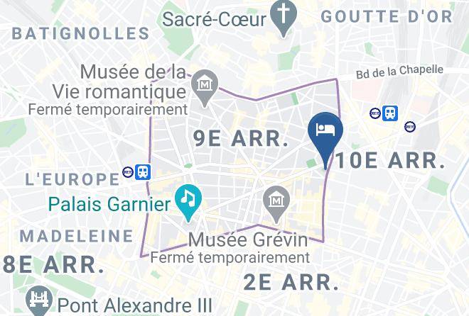Paris - Serotel Suites Maps