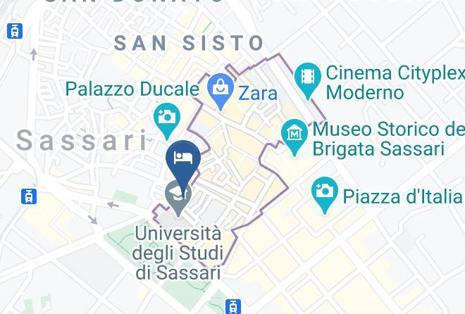 Sassari - Serra Anna Cav Mami Maps