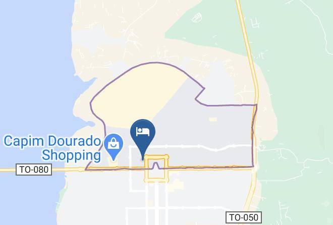 Palmas - Serra Azul Hotel Maps