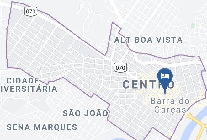Barra Do Garcas - Serra Azul Plaza Hotel Maps