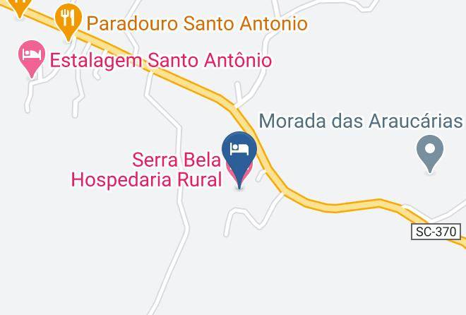 Urubici - Serra Bela Hospedaria Rural Maps