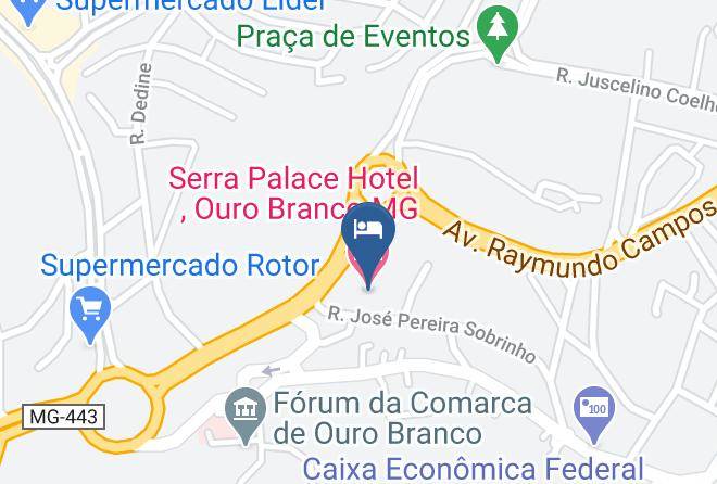 Ouro Branco - Serra Palace Hotel Ouro Branco Mg Maps